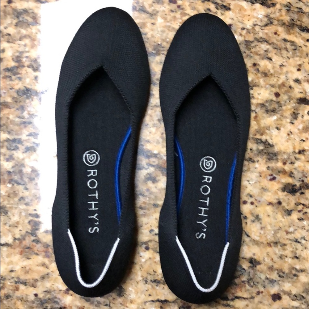 Rothy’s Black Flats - Size 10